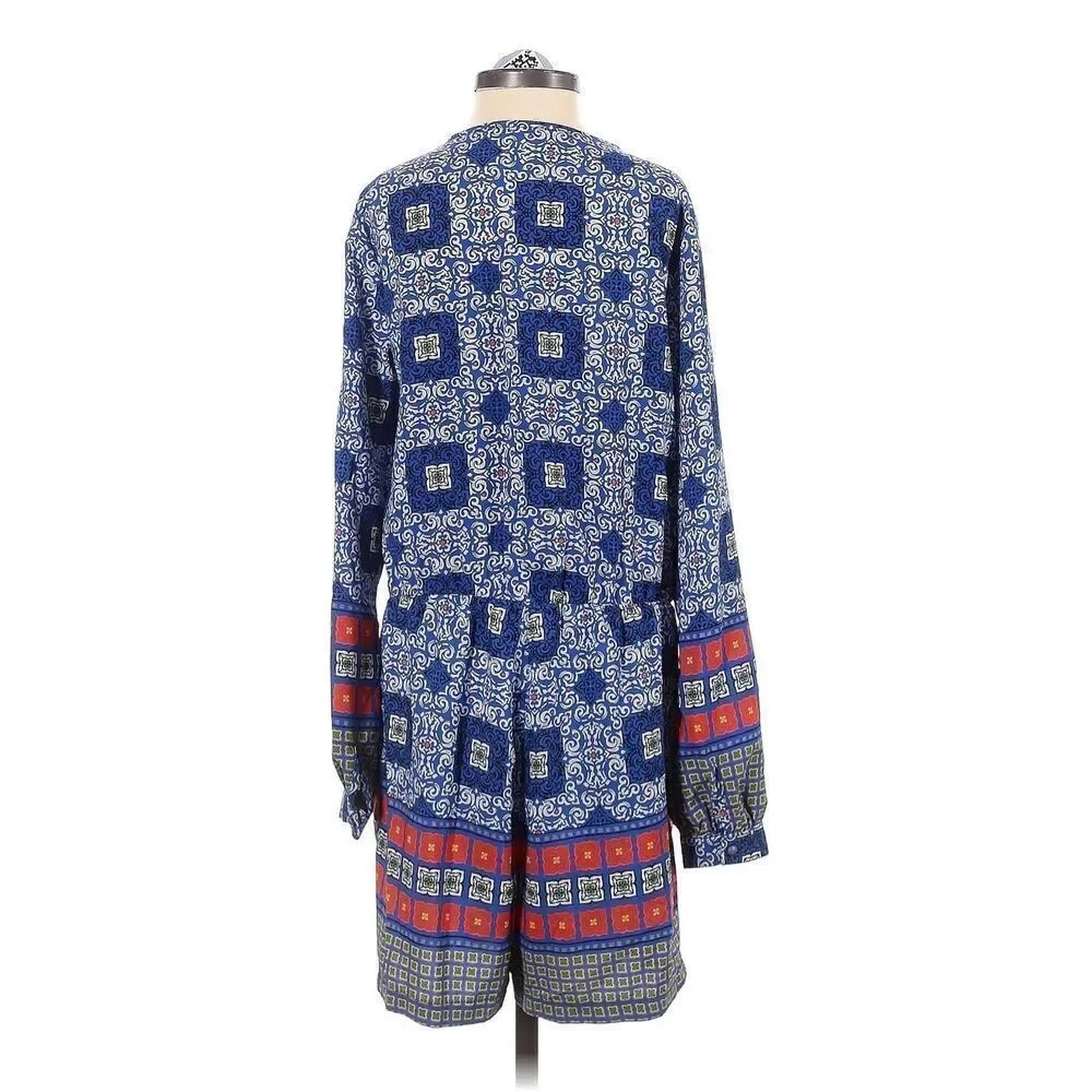 ✨Anthropologie Everleigh Multicolored Sz Medium Romper✨